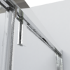 Душевой уголок Vincea Lugano VSR-1L1013CLGM-1 1300*1000, вороненая сталь, стекло прозрачное