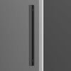 Душевой уголок Vincea Soft VSR-3SO8011CLGM, 1100*800, вороненая сталь, стекло прозрачное