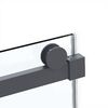 Душевой уголок Vincea Como Soft VSR-1CS9012CLGM, 1200*900, вороненая сталь, стекло прозрачное