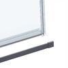 Душевой уголок Vincea Como Soft VSR-1CS1011CLGM, 1100*1000, вороненая сталь, стекло прозрачное
