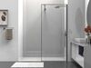 Душевая перегородка Vincea Walk-In VSW-1HS800CLGM, 800*2000, вороненая сталь, стекло прозрачное