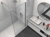 Душевая перегородка Vincea Walk-In VSW-1HS900CLGM, 900*2000, вороненая сталь, стекло прозрачное
