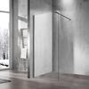 Душевая перегородка Vincea Walk-In VSW-1H800CLGM, 800*2000, вороненая сталь, стекло прозрачное