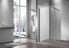 Душевая перегородка Vincea Walk-In VSW-1H100CLB,1000*2000, черный матовый, стекло прозрачное