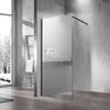 Душевая перегородка Vincea Walk-In VSW-1H100MRB, 1000*2000, черный, стекло зеркальное