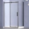 Душевой уголок Vincea Como-N VSR-4CN8016CLB, 1600*800, черный, стекло прозрачное