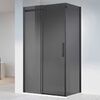 Душевой уголок Vincea Como-N VSR-4CN9014CGB, 1400*900, черный, стекло тонированное
