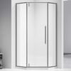 Душевой уголок Vincea Slim-N VSP-4SN900CLGM, 900*900, вороненая сталь, стекло прозрачное