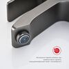 Смеситель для раковины Raglo R01.10.09, графит