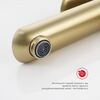 Смеситель для раковины Raglo R03.15.03, матовое золото