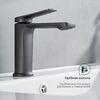 Смеситель для раковины Splenka S40.10.07, серый