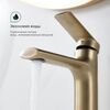 Смеситель для раковины Splenka S50.10.03, матовое золото