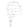 Смеситель для раковины Splenka S222.10.06, черный