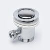 AQUAme AQM P6121 AQUAme Prato Смеситель для раковины с донным клапаном, хром, однорычажный.