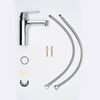 AQUAme AQM P6130 AQUAme Prato Смеситель для раковины, хром, однорычажный.