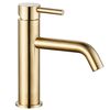 AQUAme AQM 6210GG Siena Смеситель для раковины однорычажный 82мм, Glossy gold