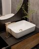 AQUAme AQM6314BG Monza Смеситель для раковины однорычажный, Brushed gold