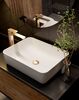 AQUAme AQM6314BG Monza Смеситель для раковины однорычажный, Brushed gold
