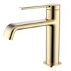 AQUAme AQM6410BG Asti Смеситель для раковины однорычажный, Brushed gold