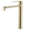 AQUAme AQM6414BG Asti Смеситель для раковины однорычажный, Brushed gold