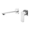 AQUAme AQM6315CR Monza Смеситель для раковины настенный на 2 отв., внутр монтаж в компл., Хром