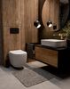 AQUAme AQM6315BG Monza Смеситель для раковины настенный на 2 отв., внутр монтаж в компл., Brushed gold