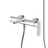 AQUAme AQM6312CR Monza Смеситель для ванны однорычажный, с душевым набором, 3 режима, Хром