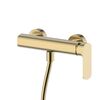 AQUAme AQM6313BG Monza Смеситель для душа однорычажный, с душевым набором, 3 режима, Brushed gold