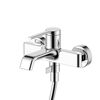 AQUAme AQM6412CR Asti Смеситель для ванны однорычажный, с душевым набором, 3 режима, Хром