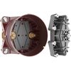 AQUAme AQM8802MB Встраиваемый термостат с регулировкой напора на 2 потр., Черный
