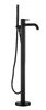 AQUAme AQM6218MB Siena Смеситель для ванны, напольный (монтажная часть в комплекте), Черный