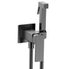 Комплект гигиенического душа AQUAme Savona AQM6817GM, оружейная сталь