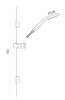 Душевой гарнитур Webert Shower Set AC0589740, белый