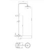 Душевая система Haiba HB2407, хром