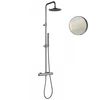 Душевая система с термостатом Webert Elio EL980507345METAL, никель