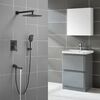 Душевая система встраиваемая Rose R2835H, черный