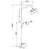 Душевая система Rose R0136, хром