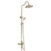 Душевая система Rose R0436Q, бронза