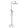 Душевая система Rose R2736F, белый/хром