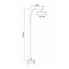 Душевая система D-Lin D10A08-1, хром