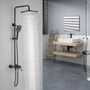 Душевая система Shevanik S6836H, черный