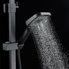 Душевая система Shevanik S7036H, черный