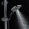 Душевая система Shevanik S7036H, черный