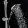 Душевая система Shevanik S7036T, оружейная сталь