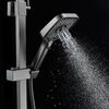 Душевая система Shevanik S7036T, оружейная сталь