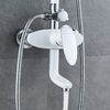 Душевая система Shevanik S9836F, белый/хром