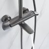 Душевая система Rose R3936T, оружейная сталь