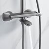 Душевая система Rose R3936T, оружейная сталь