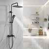 Душевая система Shevanik S4136H, черный