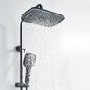 Душевая система Shevanik S4136H, черный
